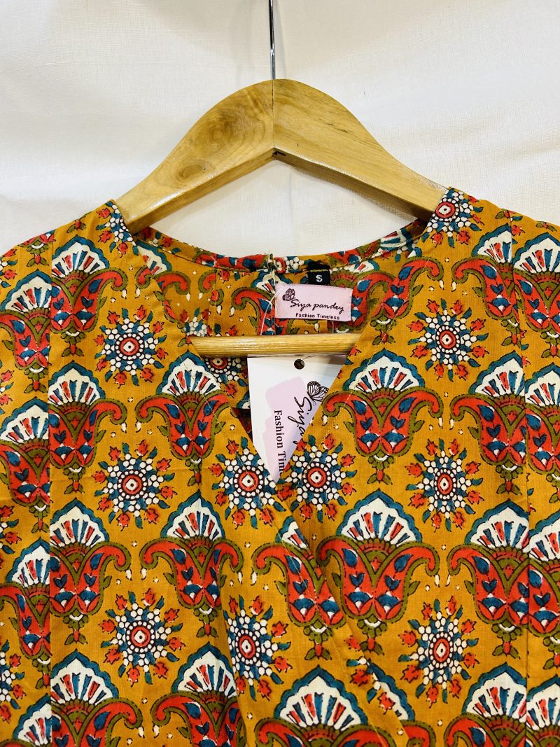 Cotton Sleeveless peplum Top - Image 5